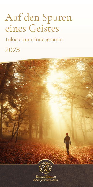 Flyer Trilogie zum Enneagramm 2021